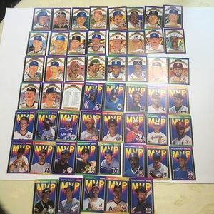 1989 Baseball Cards Diamond King & MVP Donruss